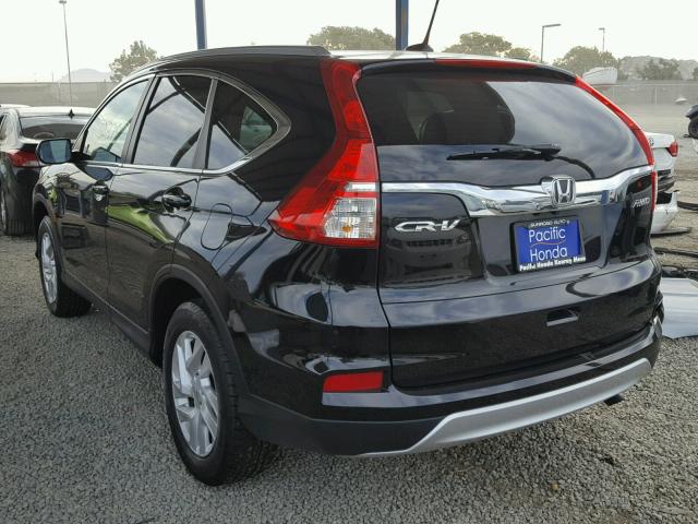 5J6RM4H74GL031873 - 2016 HONDA CR-V EXL BLACK photo 3