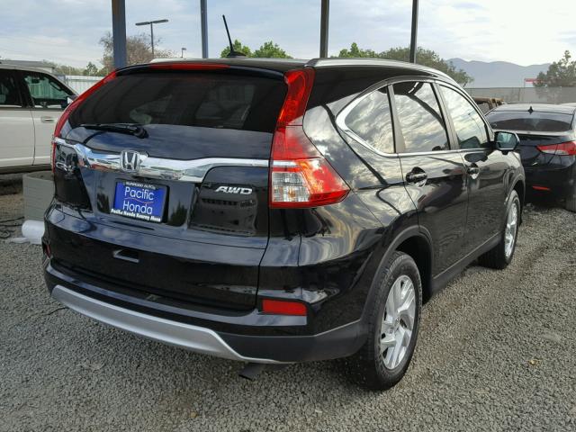 5J6RM4H74GL031873 - 2016 HONDA CR-V EXL 黑色 照片 4
