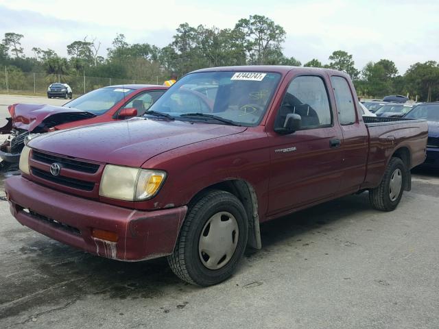 4TAVL52N3WZ021363 - 1998 TOYOTA TACOMA XTR RED photo 2