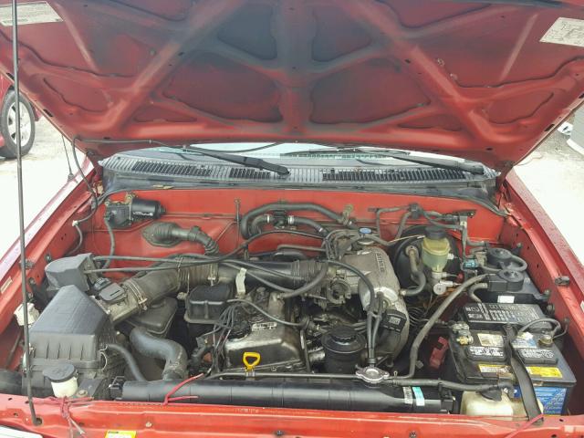 4TAVL52N3WZ021363 - 1998 TOYOTA TACOMA XTR RED photo 7