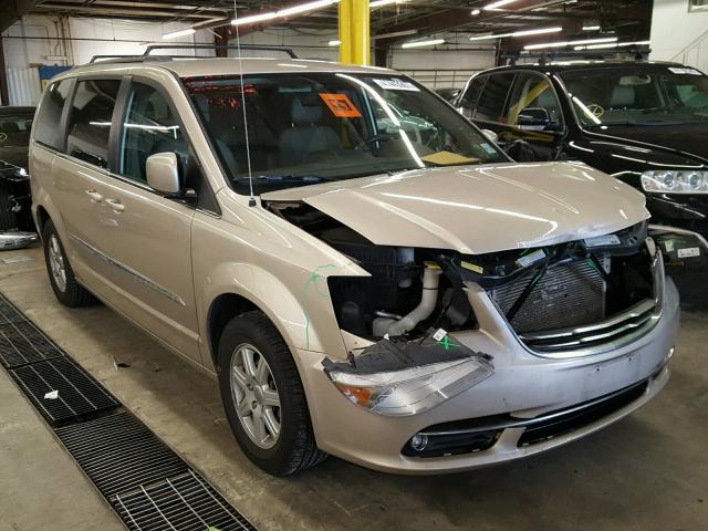 2C4RC1BG6CR326703 - 2012 CHRYSLER TOWN & COU TAN photo 1