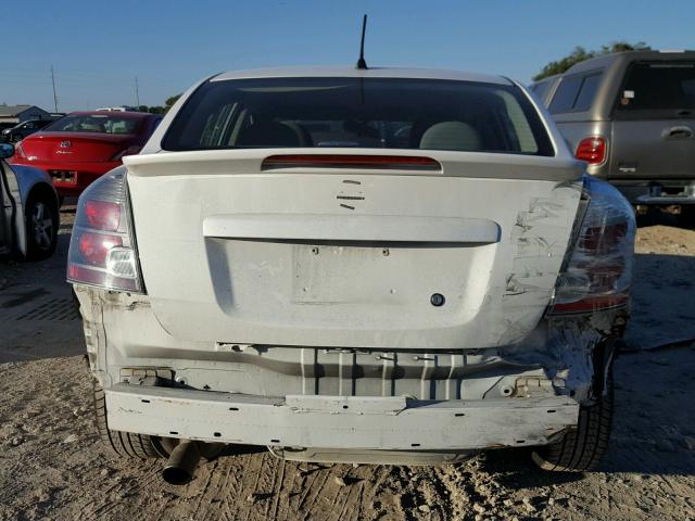 3N1AB6AP7AL615536 - 2010 NISSAN SENTRA 2.0 WHITE photo 9