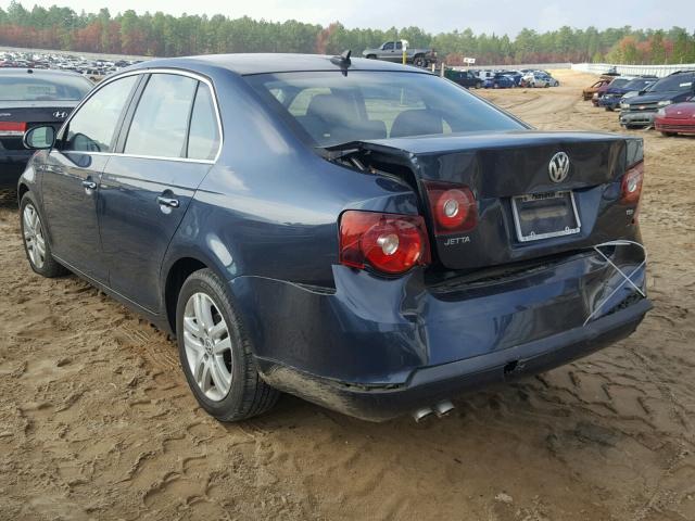 3VWRL71K79M128735 - 2009 VOLKSWAGEN JETTA TDI BLUE photo 3