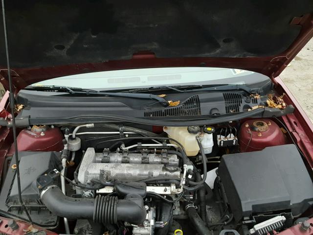 1G1ZS58F67F275685 - 2007 CHEVROLET MALIBU LS 红色 照片 7
