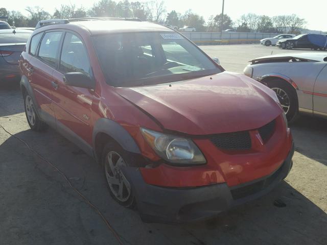 5Y2SL62843Z419863 - 2003 PONTIAC VIBE RED photo 1