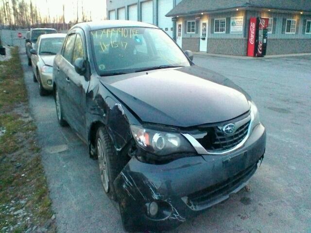 JF1GE61658H523037 - 2008 SUBARU IMPREZA GRAY photo 1