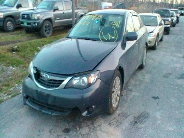 JF1GE61658H523037 - 2008 SUBARU IMPREZA GRAY photo 2