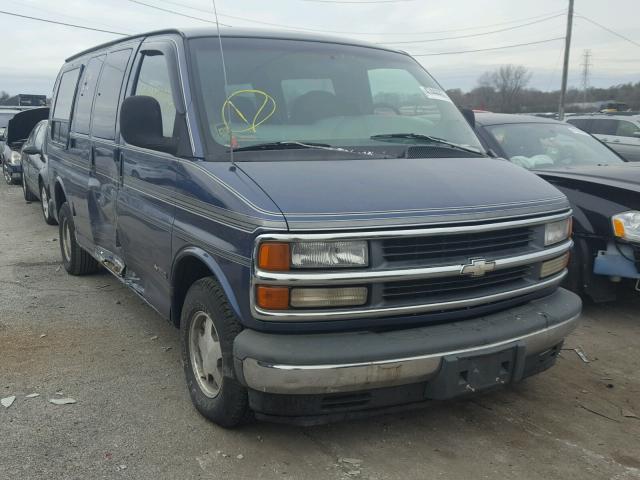 1GBFG15M6V1087772 - 1997 CHEVROLET EXPRESS G1 BLUE photo 1