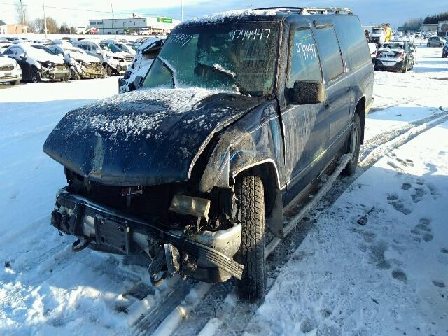 1GKFK16K0RJ735494 - 1994 GMC SUBURBAN K BLUE photo 2