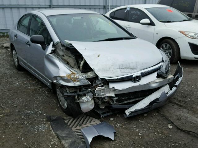 2HGFA16377H017335 - 2007 HONDA CIVIC DX SILVER photo 1