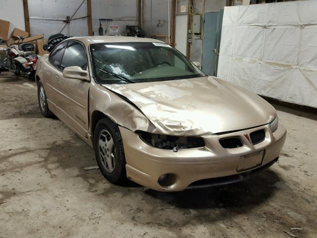 1G2WP12K12F248109 - 2002 PONTIAC GRAND PRIX GOLD photo 1