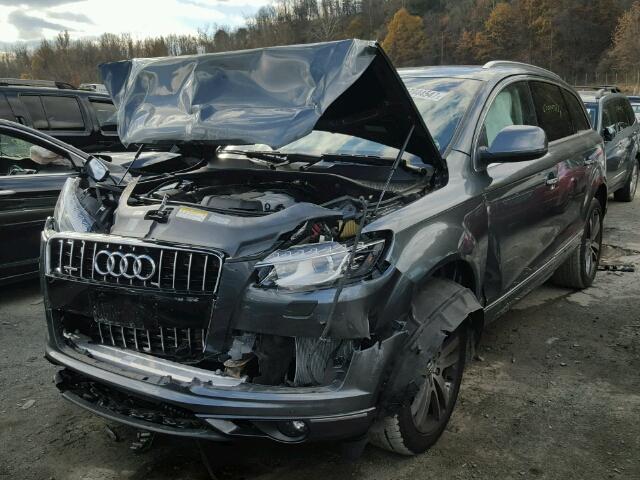 WA1LGAFE1FD024224 - 2015 AUDI Q7 PREMIUM GRAY photo 2