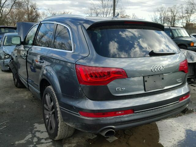 WA1LGAFE1FD024224 - 2015 AUDI Q7 PREMIUM GRAY photo 3