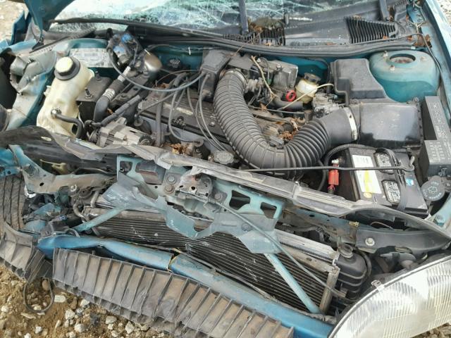 1G1JF524XS7214044 - 1995 CHEVROLET CAVALIER L BLUE photo 7