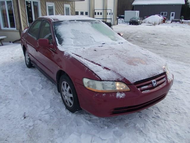 1HGCG56762A804215 - 2002 HONDA ACCORD SE BURGUNDY photo 1