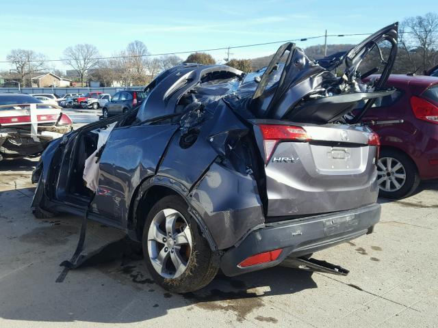 3CZRU5H35GM754861 - 2016 HONDA HR-V LX GRAY photo 3