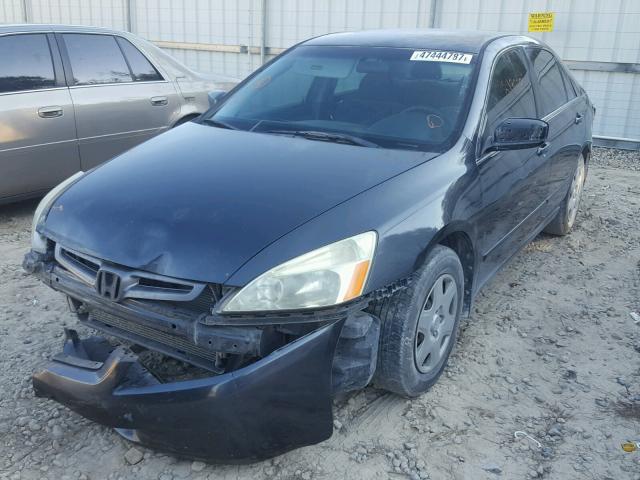 1HGCM56495A156890 - 2005 HONDA ACCORD LX CHARCOAL photo 2