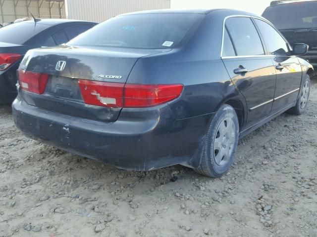 1HGCM56495A156890 - 2005 HONDA ACCORD LX CHARCOAL photo 4