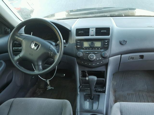 1HGCM56495A156890 - 2005 HONDA ACCORD LX CHARCOAL photo 9