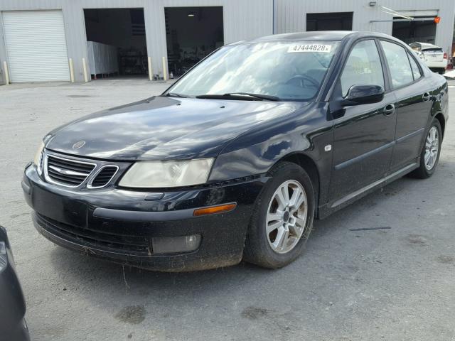 YS3FD49Y061024146 - 2006 SAAB 9-3 BASE BLACK photo 2