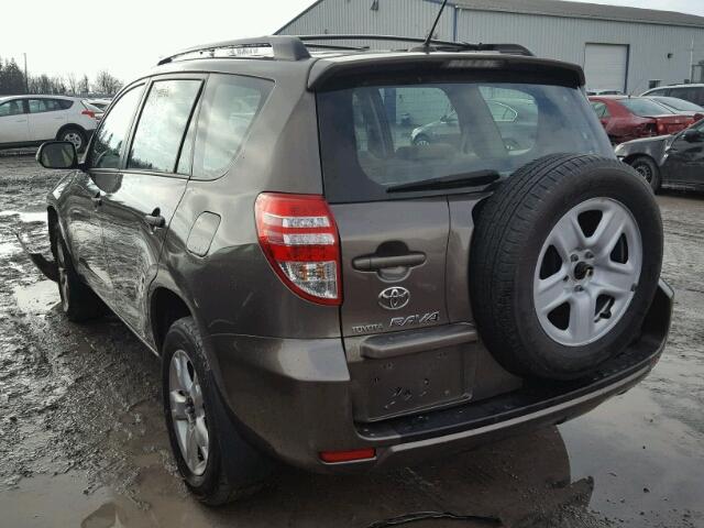 2T3BF33V99W007795 - 2009 TOYOTA RAV4 GRAY photo 3