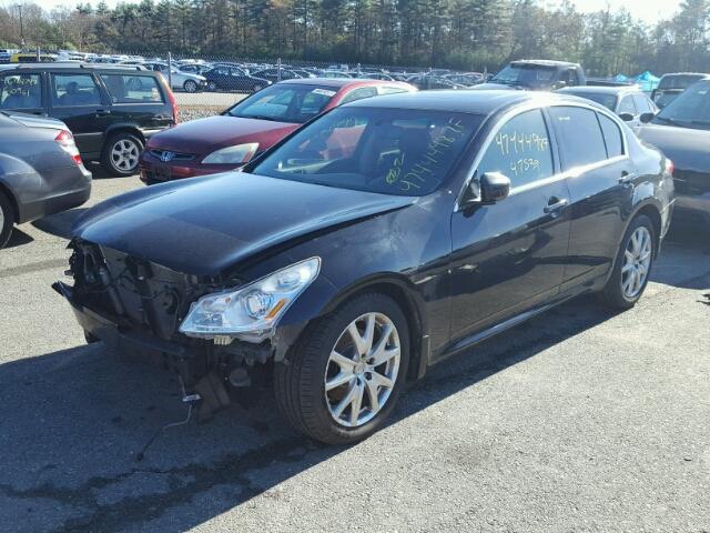 JNKCV61F49M357819 - 2009 INFINITI G37 BLACK photo 2