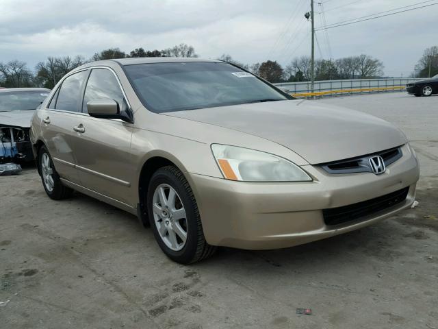 1HGCM66575A015850 - 2005 HONDA ACCORD EX BEIGE photo 1