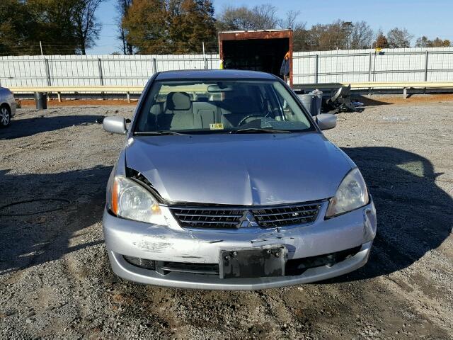 JA3AJ26E76U008676 - 2006 MITSUBISHI LANCER ES SILVER photo 9