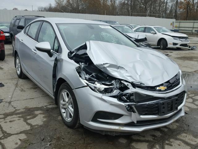 1G1BE5SM1H7234070 - 2017 CHEVROLET CRUZE LT SILVER photo 1