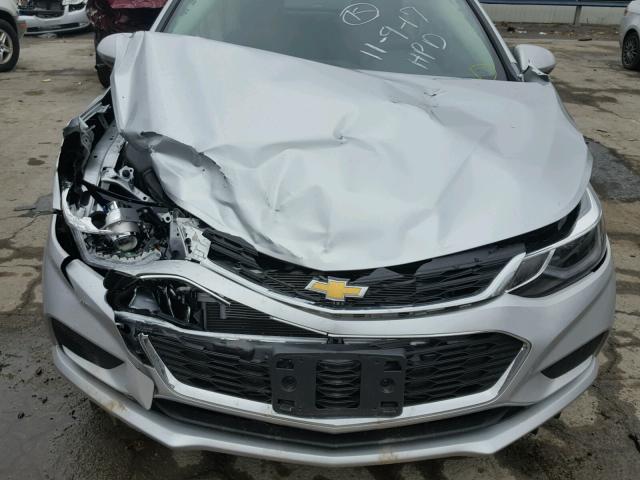 1G1BE5SM1H7234070 - 2017 CHEVROLET CRUZE LT SILVER photo 7