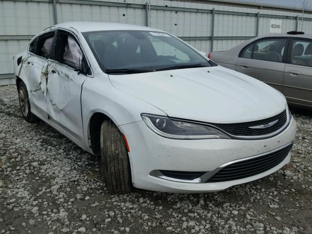 1C3CCCAB6FN552477 - 2015 CHRYSLER 200 LIMITE WHITE photo 1