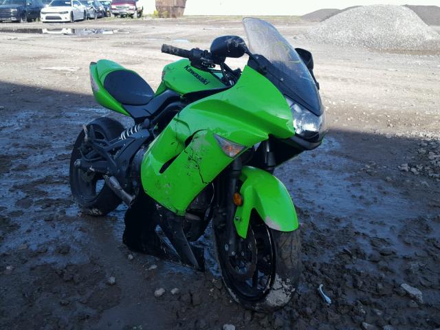 JKAEXEA148A038465 - 2008 KAWASAKI EX650 A Yaşıl foto 1