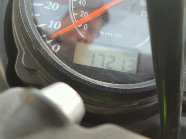 JKAEXEA148A038465 - 2008 KAWASAKI EX650 A Yaşıl foto 8