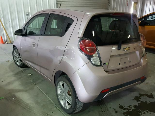 KL8CA6S97DC584810 - 2013 CHEVROLET SPARK LS PINK photo 3