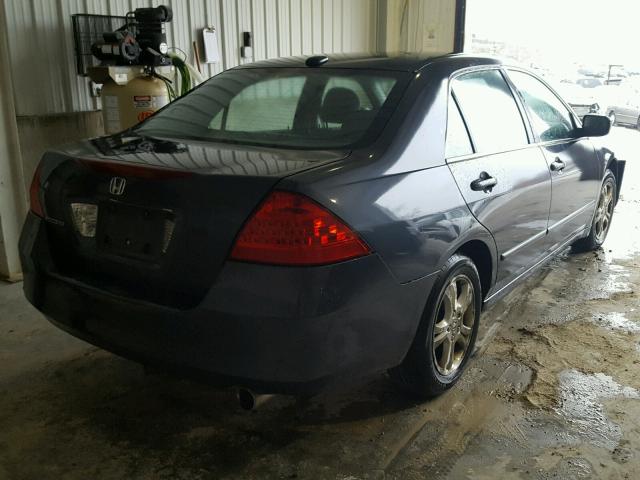 1HGCM56856A029431 - 2006 HONDA ACCORD EX GRAY photo 4