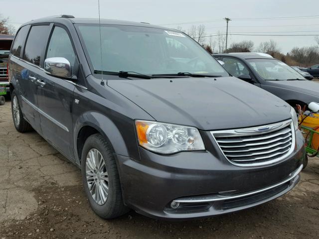 2C4RC1CGXER228226 - 2014 CHRYSLER TOWN & COU GRAY photo 1