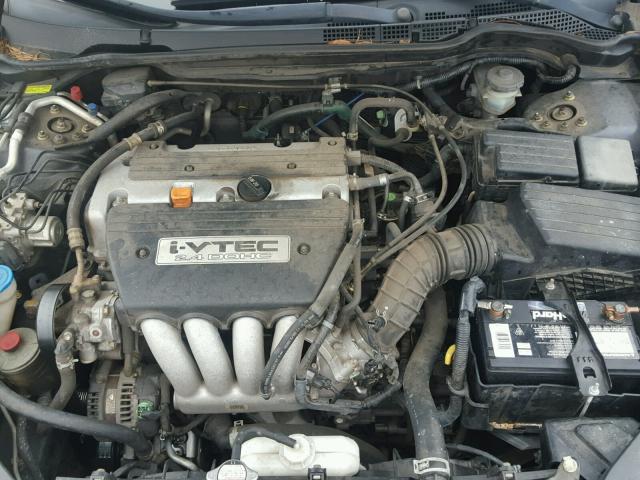 1HGCM56874A090101 - 2004 HONDA ACCORD EX GRAY photo 7