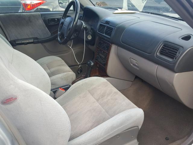 JF1SF656X2H732038 - 2002 SUBARU FORESTER S GRAY photo 5