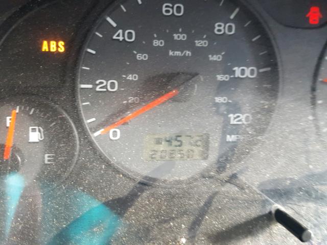 JF1SF656X2H732038 - 2002 SUBARU FORESTER S GRAY photo 8