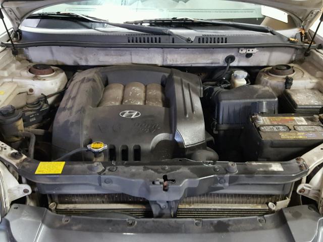 KM8SC73D93U435812 - 2003 HYUNDAI SANTA FE G SILVER photo 7