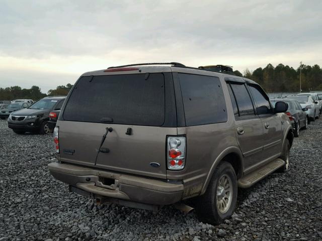 1FMPU18L81LB41000 - 2001 FORD EXPEDITION TAN photo 4