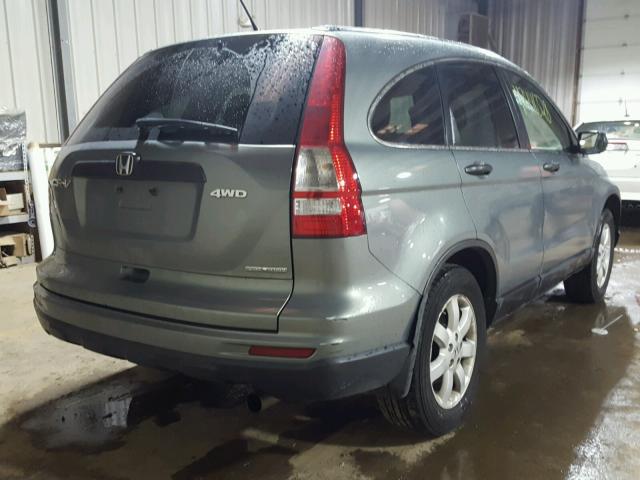 JHLRE4H47BC031239 - 2011 HONDA CR-V SE GRAY photo 4