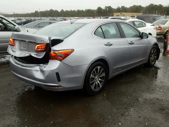 19UUB1F32HA004996 - 2017 ACURA TLX GRAY photo 4