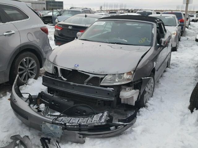 YS3FD76Y276103960 - 2007 SAAB 9-3 2.0T GRAY photo 2