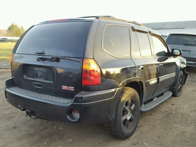 1GKDT13S652289171 - 2005 GMC ENVOY BLACK photo 4