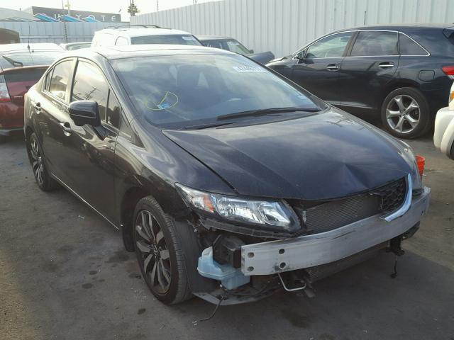 2HGFB2F9XFH536756 - 2015 HONDA CIVIC EXL BLACK photo 1