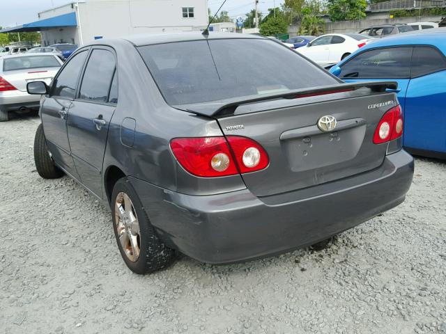 1NXBR32E46Z673878 - 2006 TOYOTA COROLLA CE GRAY photo 3