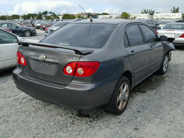 1NXBR32E46Z673878 - 2006 TOYOTA COROLLA CE GRAY photo 4