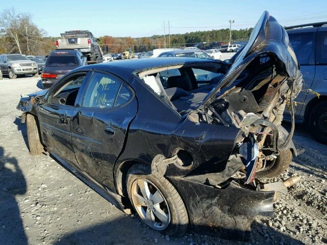 2G2WP552081121032 - 2008 PONTIAC GRAND PRIX BLACK photo 3