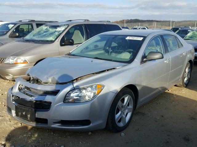 1G1ZB5E06CF149210 - 2012 CHEVROLET MALIBU LS SILVER photo 2